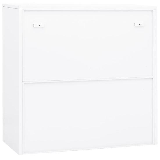 Kantoorkast 90x40x90 cm staal wit MeubelReus