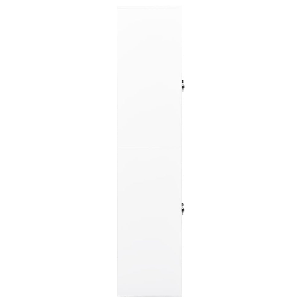 Kantoorkast 90x40x180 cm staal wit MeubelReus