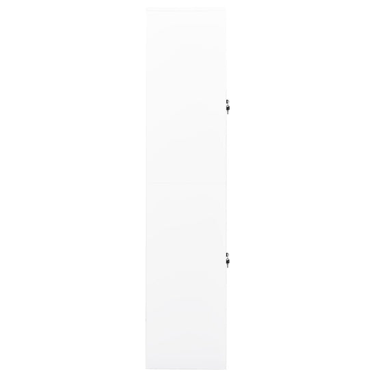 Kantoorkast 90x40x180 cm staal wit MeubelReus