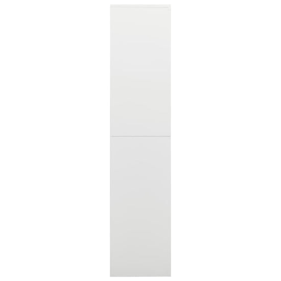Lockerkast 90x40x180 cm staal wit MeubelReus