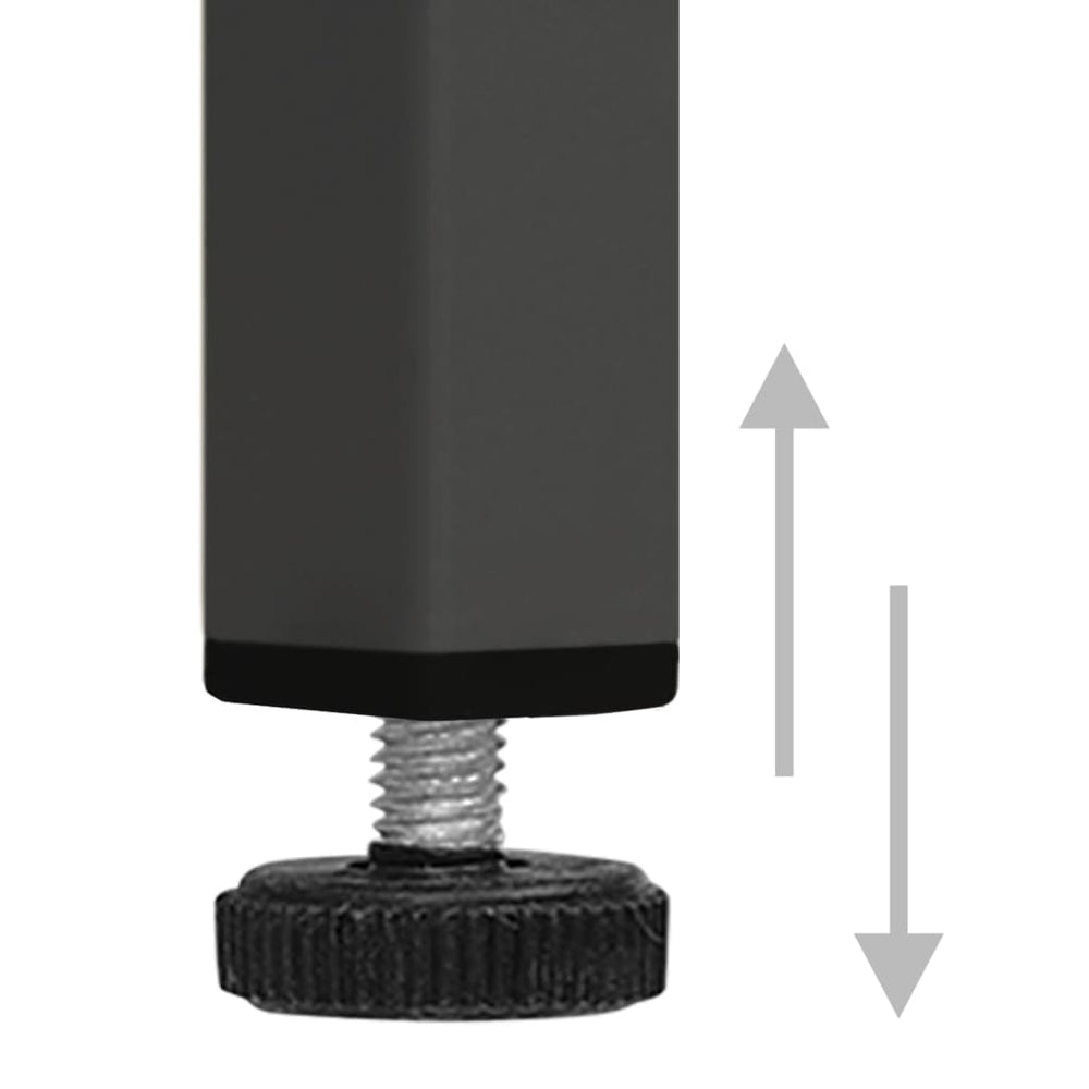 Tv-meubel 105x35x50 cm staal antracietkleurig MeubelReus