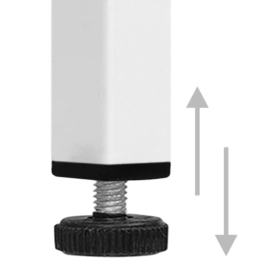 Tv-meubel 105x35x50 cm staal wit MeubelReus