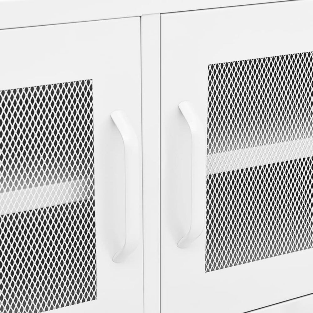 Tv-meubel 105x35x50 cm staal wit MeubelReus