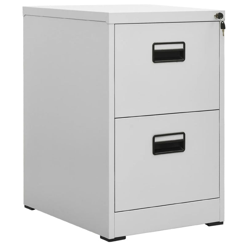 Archiefkast 46x62x72,5 cm staal lichtgrijs MeubelReus