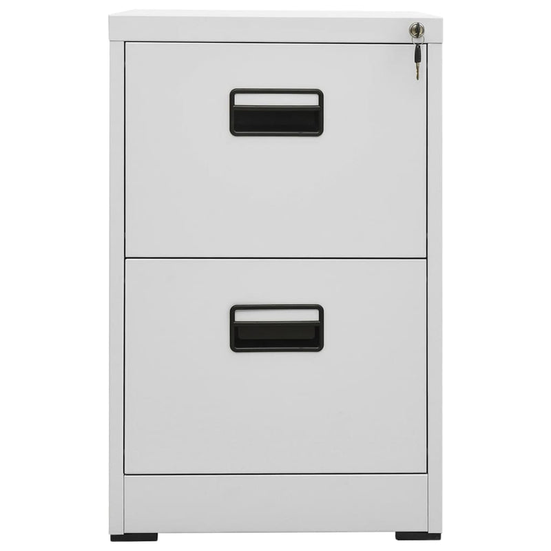 Archiefkast 46x62x72,5 cm staal lichtgrijs MeubelReus