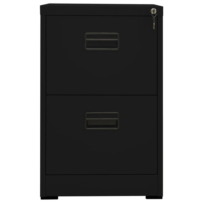Archiefkast 46x62x72,5 cm staal zwart MeubelReus