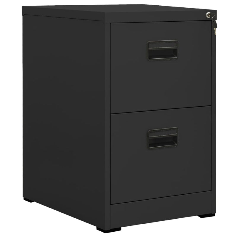 Archiefkast 46x62x72,5 cm staal antracietkleurig MeubelReus