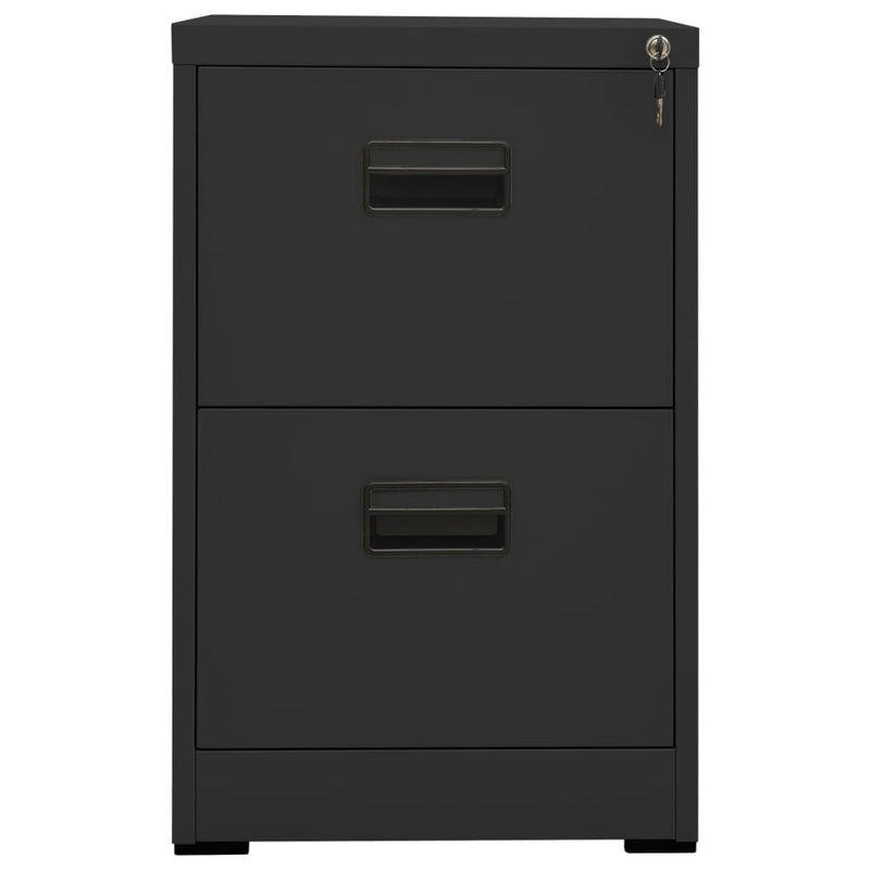 Archiefkast 46x62x72,5 cm staal antracietkleurig MeubelReus