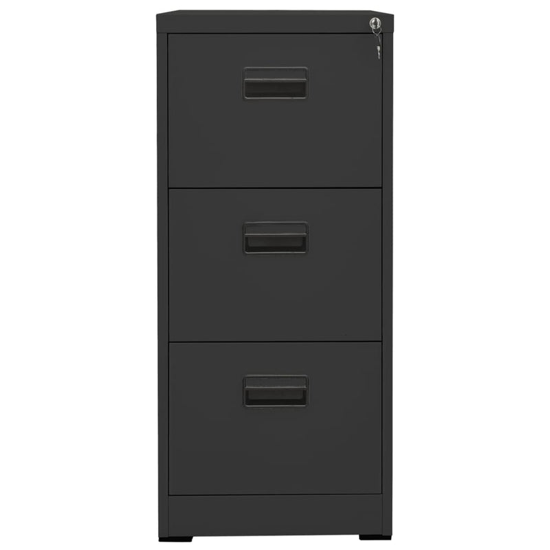Archiefkast 46x62x102,5 cm staal antracietkleurig