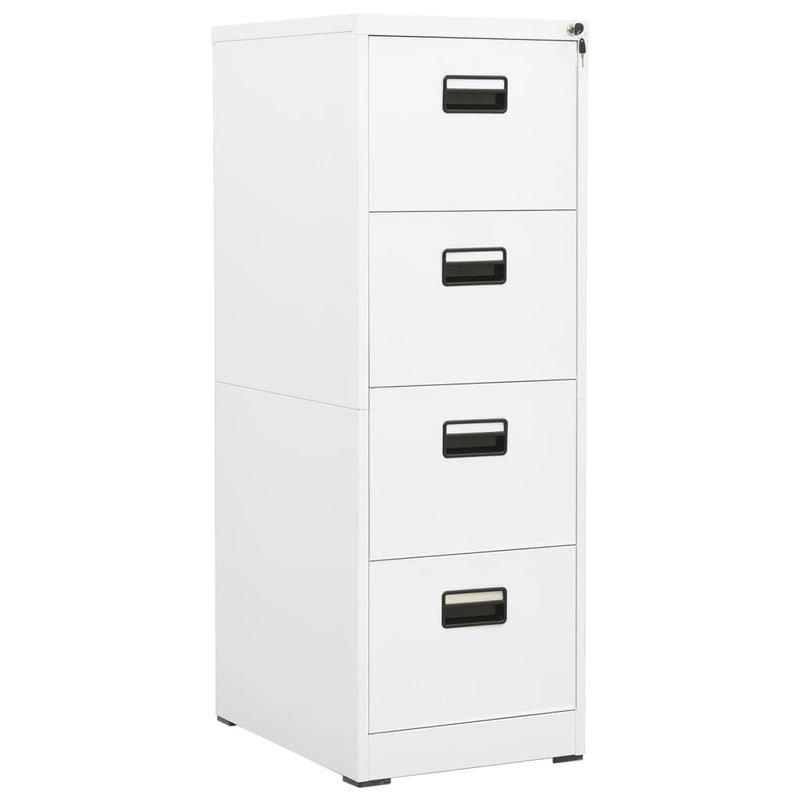 Archiefkast 46x62x133 cm staal wit MeubelReus