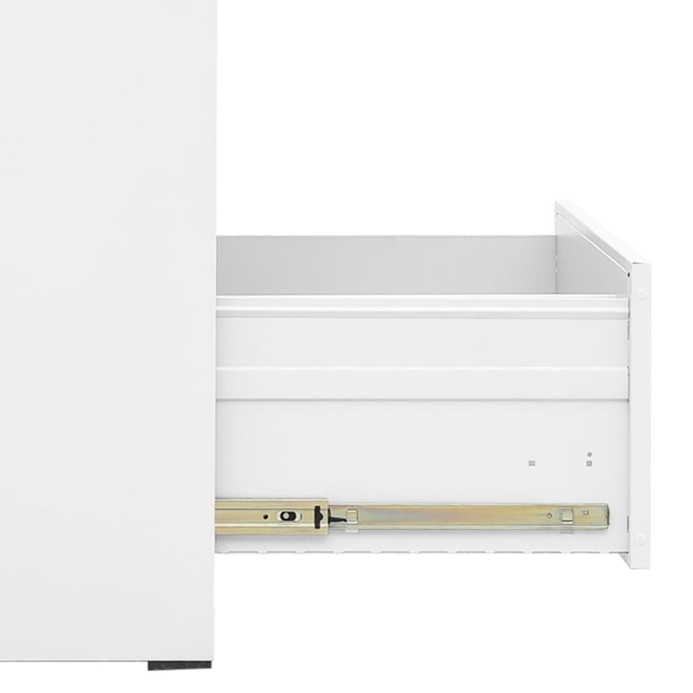 Archiefkast 46x62x133 cm staal wit MeubelReus