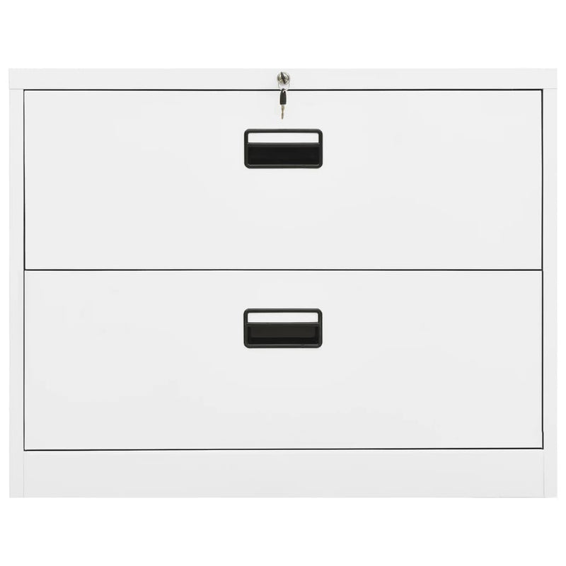 Archiefkast 90x46x72,5 cm staal wit MeubelReus
