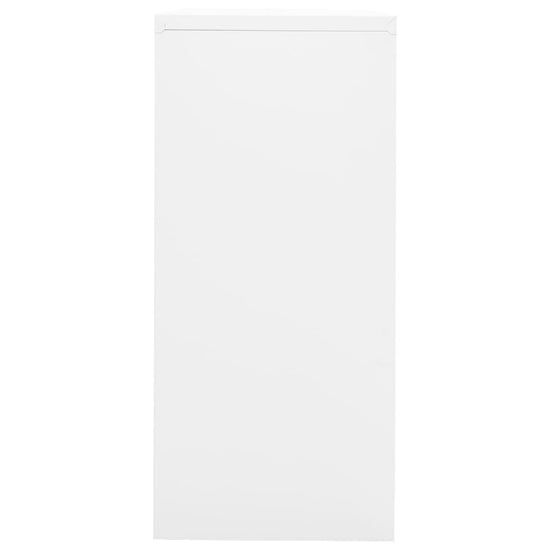 Archiefkast 90x46x103 cm staal wit MeubelReus