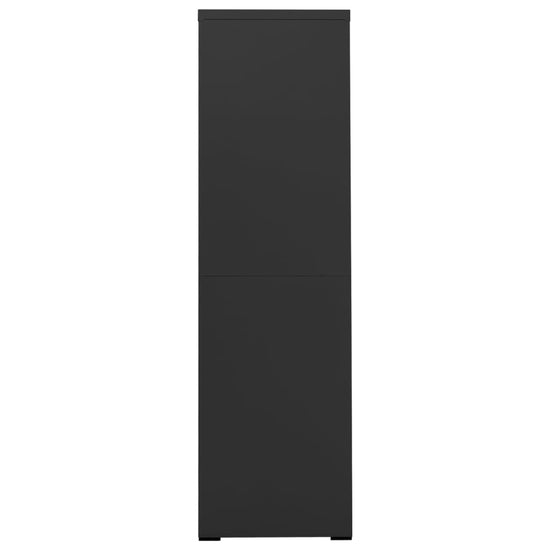 Archiefkast 90x46x164 cm staal antracietkleurig MeubelReus