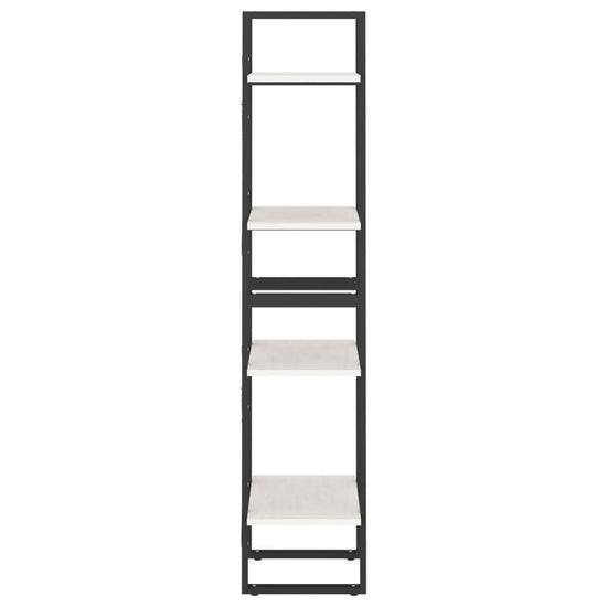 Boekenkast met 4 schappen 40x30x140 cm massief grenenhout MeubelReus