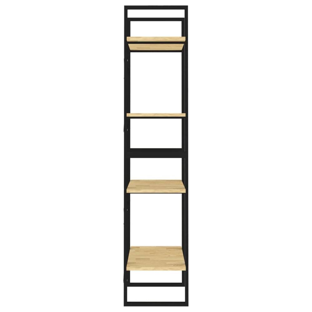 Boekenkast met 4 schappen 60x30x140 cm massief grenenhout MeubelReus