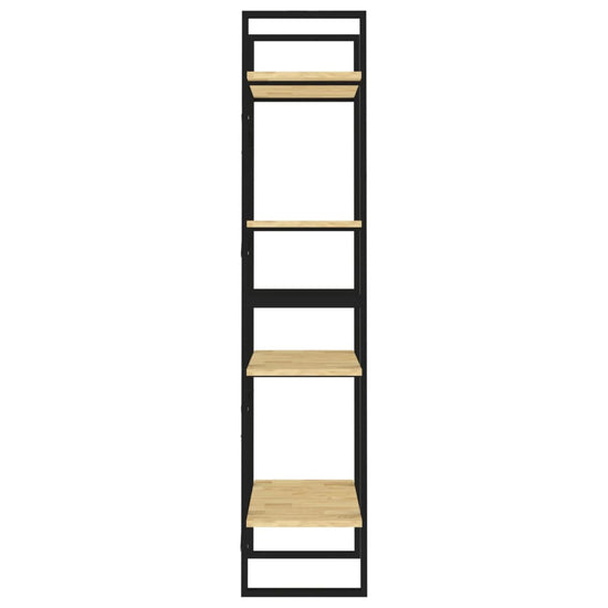 Boekenkast met 4 schappen 60x30x140 cm massief grenenhout MeubelReus