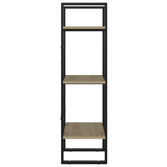 Boekenkast met 3 schappen 40x30x105 cm spaanplaat sonoma eiken MeubelReus