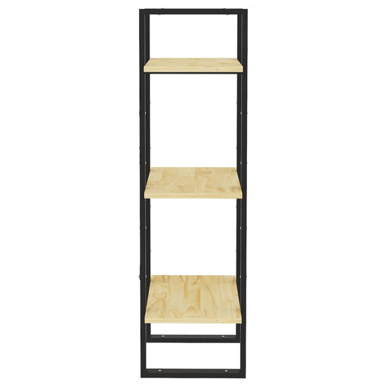 Boekenkast met 3 schappen 40x30x105 cm massief grenenhout MeubelReus