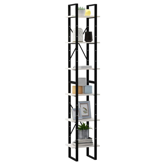 Hoge kast 40x30x210 cm massief grenenhout wit MeubelReus