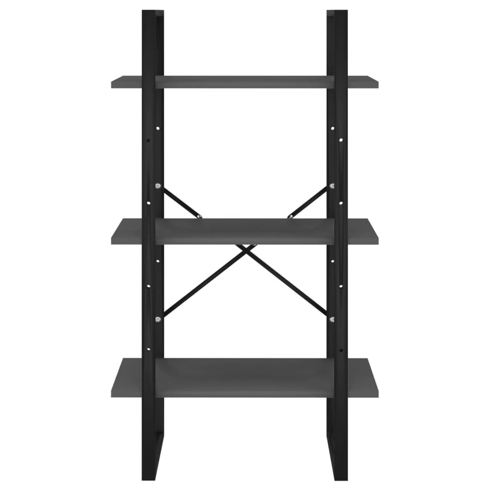 Opbergrek 60x30x105 cm spaanplaat grijs MeubelReus