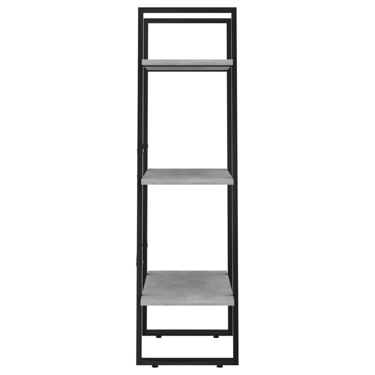 Opbergrek 60x30x105 cm spaanplaat betongrijs MeubelReus