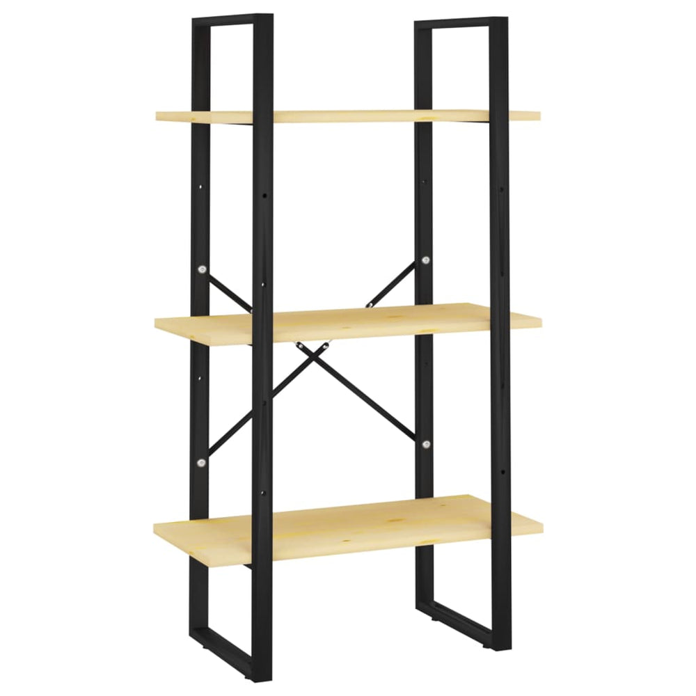 Opbergrek 60x30x105 cm massief grenenhout MeubelReus