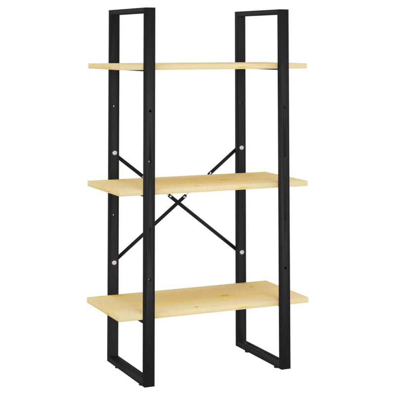 Opbergrek 60x30x105 cm massief grenenhout MeubelReus