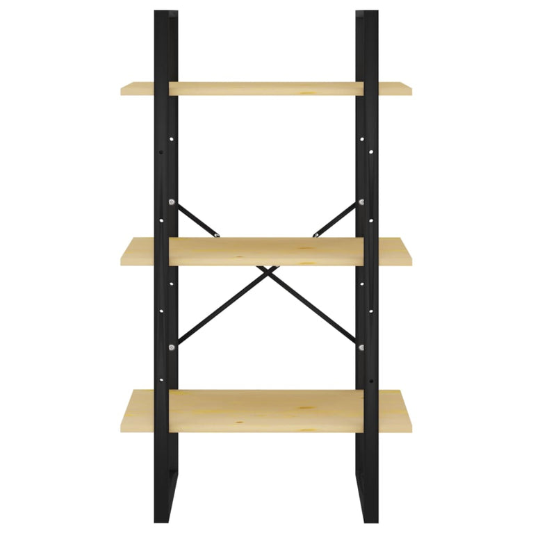 Opbergrek 60x30x105 cm massief grenenhout MeubelReus