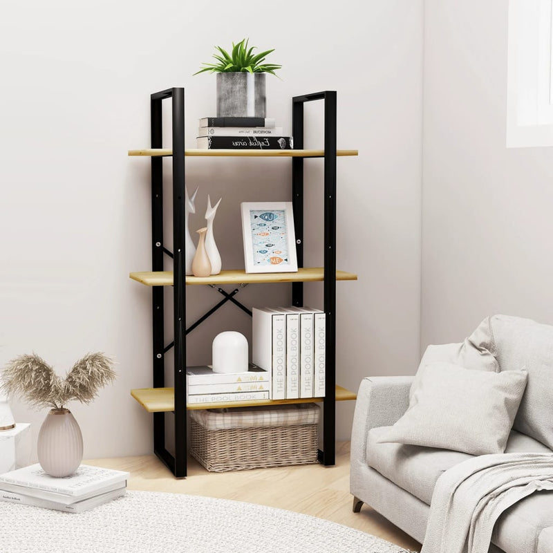 Opbergrek 60x30x105 cm massief grenenhout MeubelReus