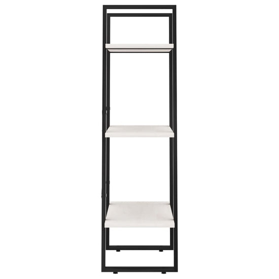 Opbergrek 60x30x105 cm massief grenenhout wit MeubelReus