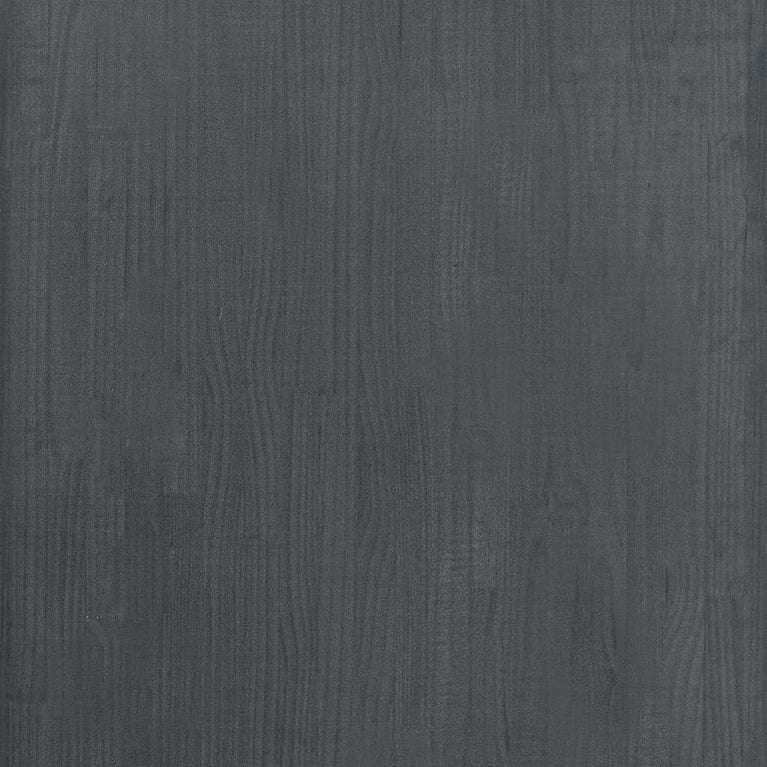 Opbergrek 60x30x105 cm massief grenenhout grijs MeubelReus