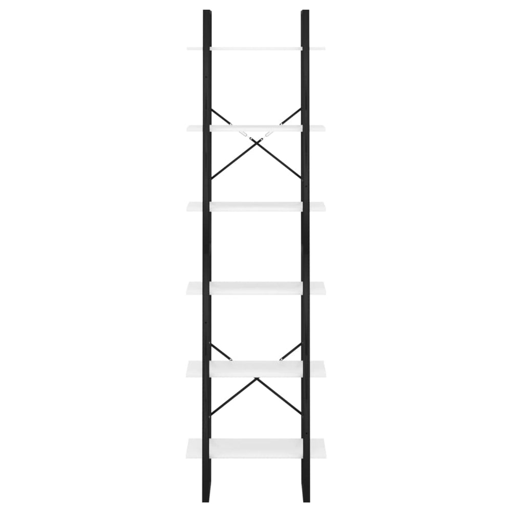 Opbergrek 60x30x210 cm bewerkt hout wit MeubelReus