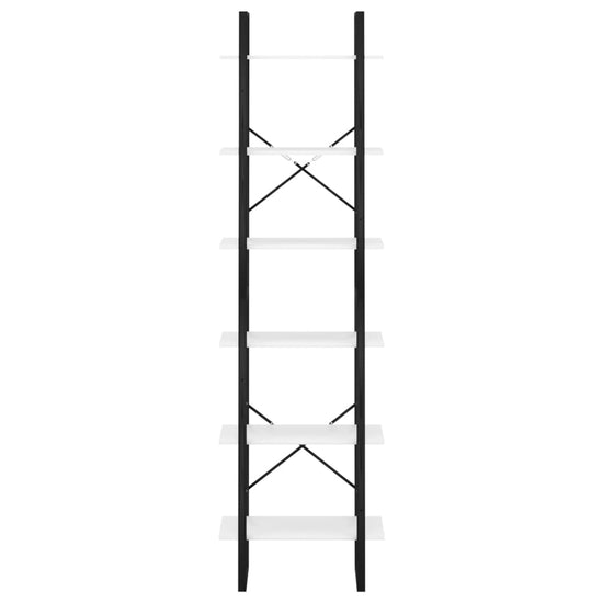 Opbergrek 60x30x210 cm bewerkt hout wit MeubelReus