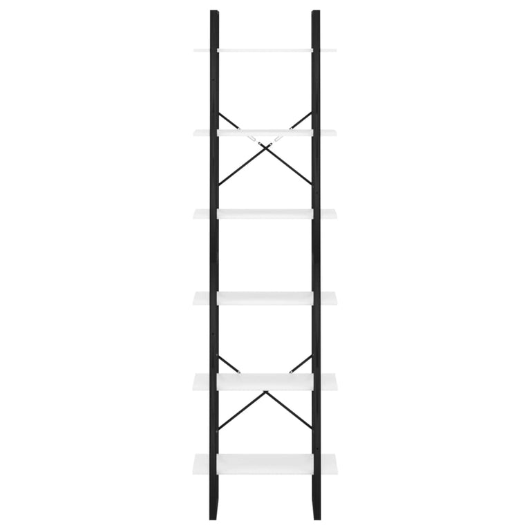 Opbergrek 60x30x210 cm bewerkt hout wit MeubelReus