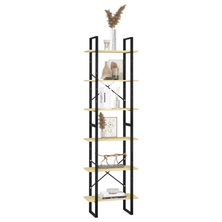 Opbergrek 60x30x210 cm massief grenenhout MeubelReus