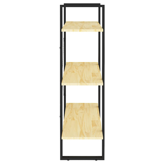 Boekenkast met 3 schappen 80x30x105 cm massief grenenhout MeubelReus