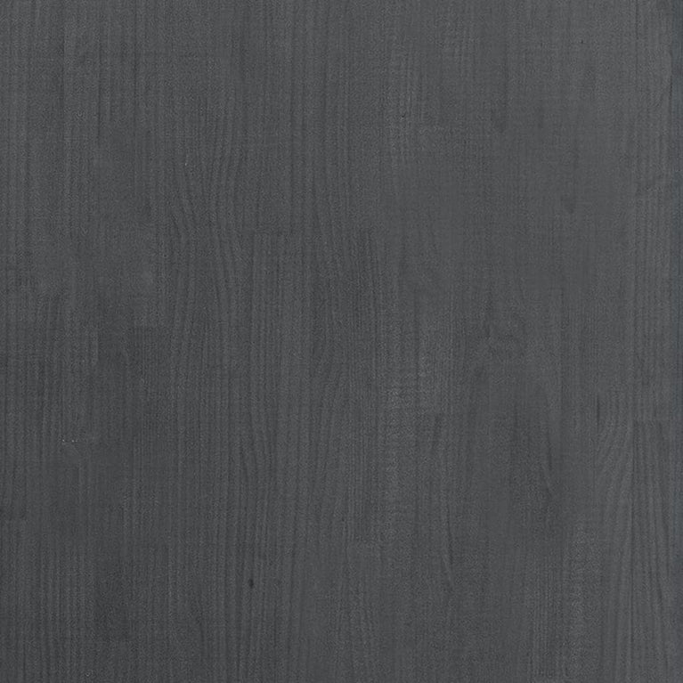Hoge kast 80x30x210 cm massief grenenhout grijs MeubelReus