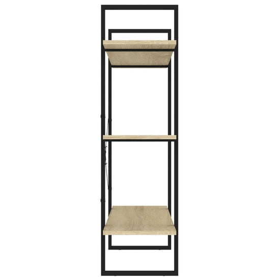 Boekenkast 100x30x105 cm spaanplaat sonomo eikenkleurig MeubelReus