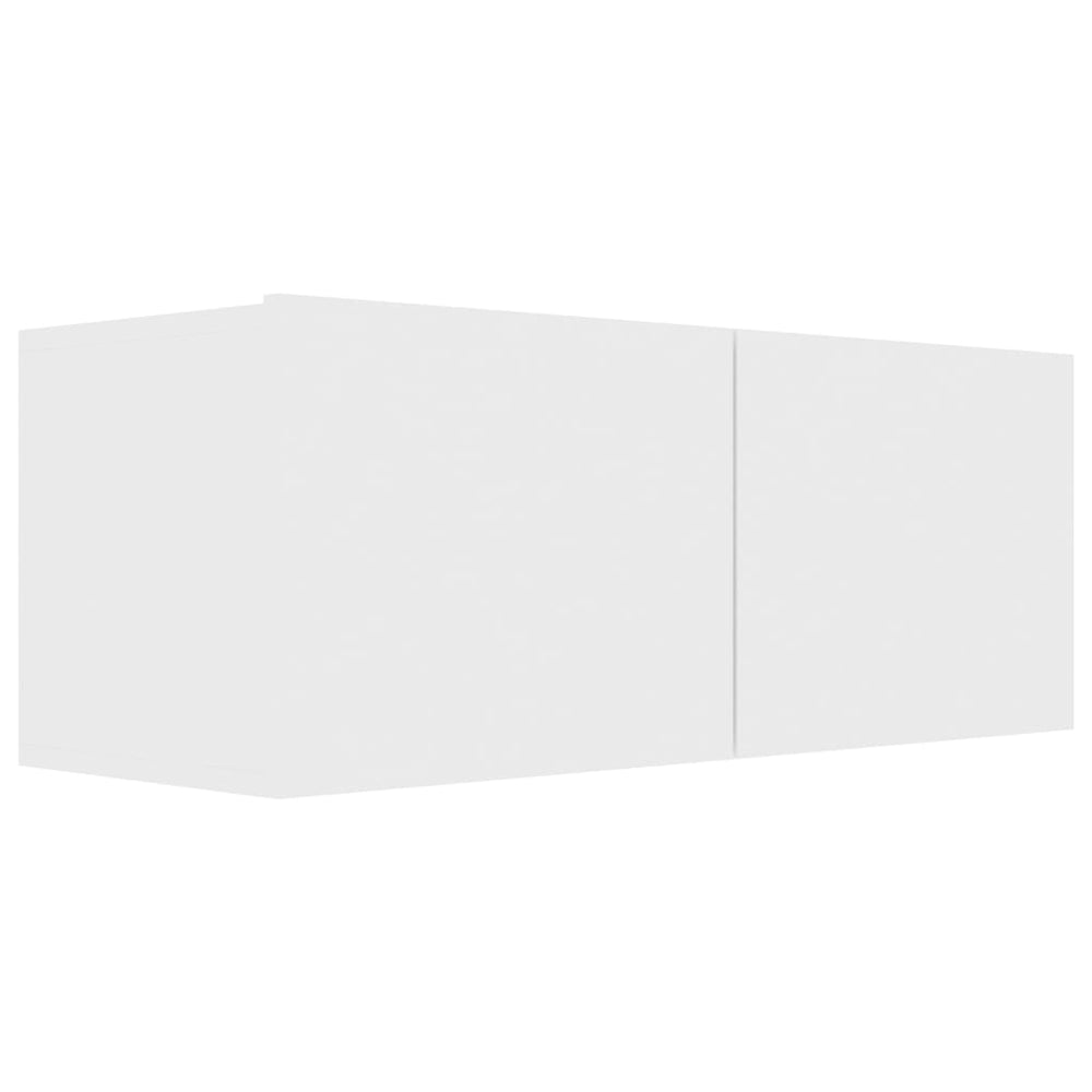 Tv-meubelen 4 st 80x30x30 cm bewerkt hout wit MeubelReus