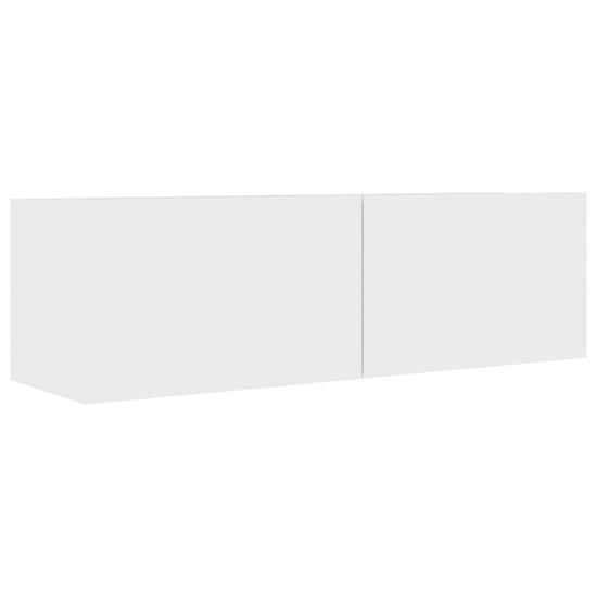 Tv-meubelen 4 st 100x30x30 cm spaanplaat wit MeubelReus