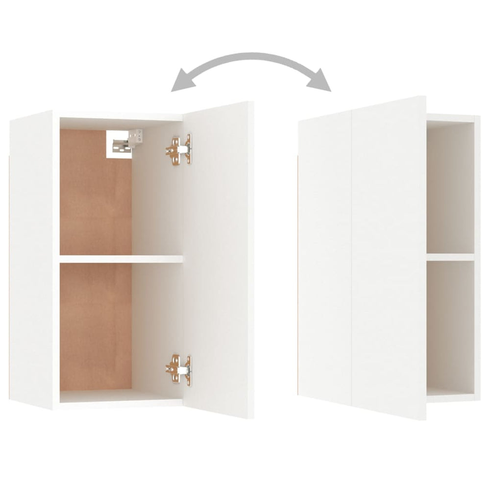Tv-meubelen 7 st 30,5x30x60 cm spaanplaat wit MeubelReus