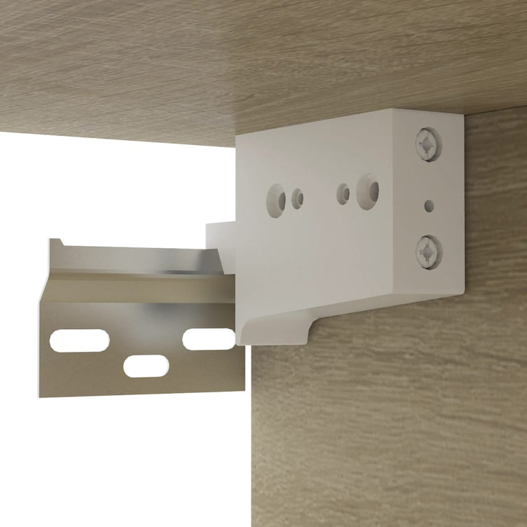 Tv-meubelen 4 st 60x30x30 cm spaanplaat sonoma eikenkleurig MeubelReus