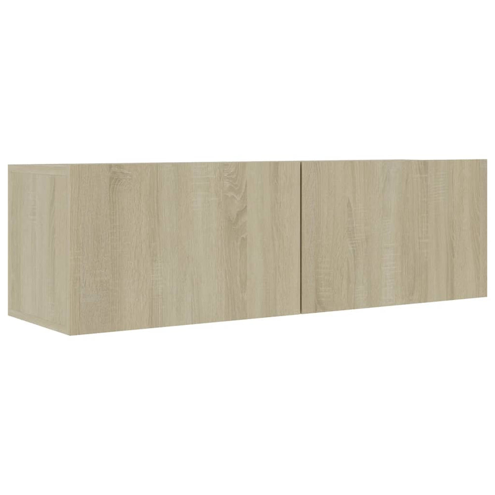 Tv-meubelen 4 st 100x30x30 cm spaanplaat sonoma eikenkleurig MeubelReus