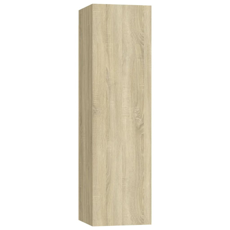 Tv-meubelen 4 st 30,5x30x110cm spaanplaat sonoma eikenkleurig MeubelReus