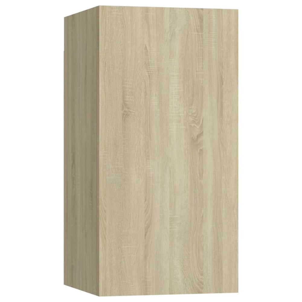 Tv-meubelen 7 st 30,5x30x60 cm spaanplaat sonoma eikenkleurig MeubelReus
