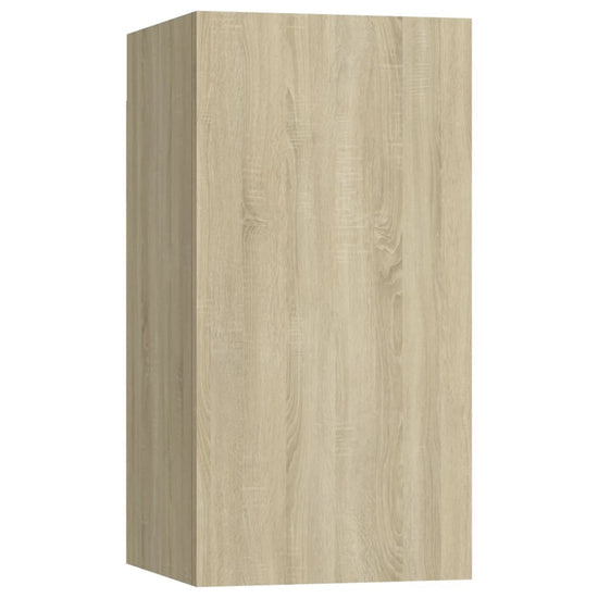 Tv-meubelen 7 st 30,5x30x60 cm spaanplaat sonoma eikenkleurig MeubelReus
