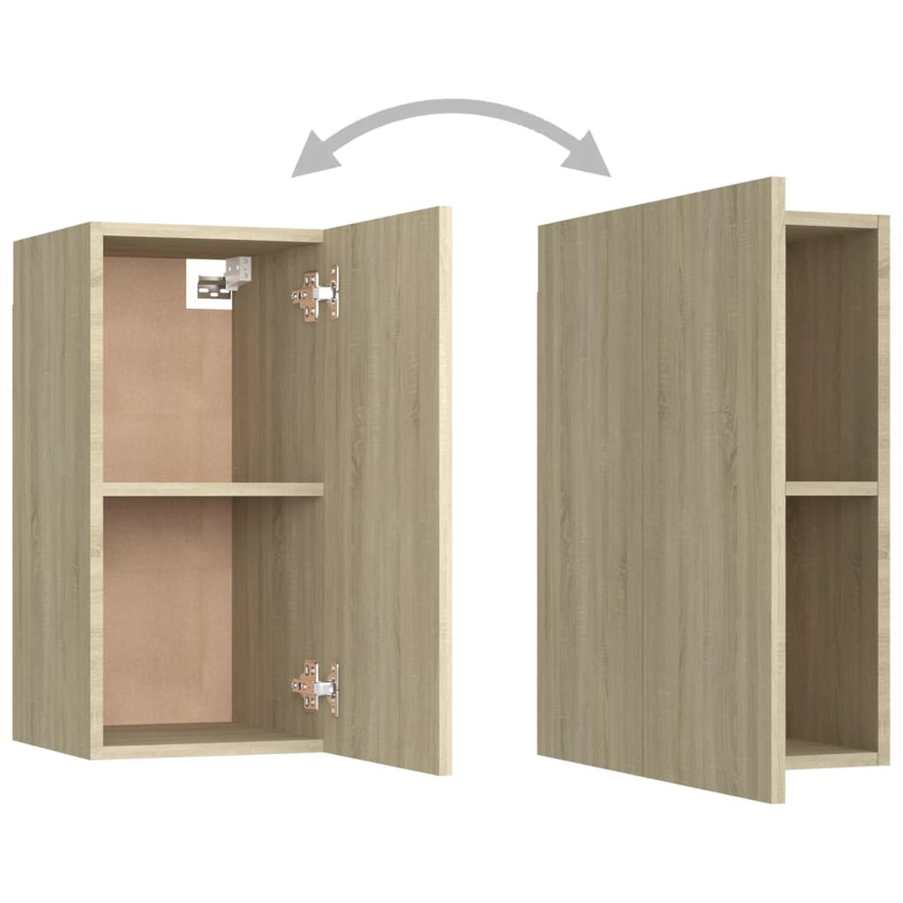 Tv-meubelen 7 st 30,5x30x60 cm spaanplaat sonoma eikenkleurig MeubelReus
