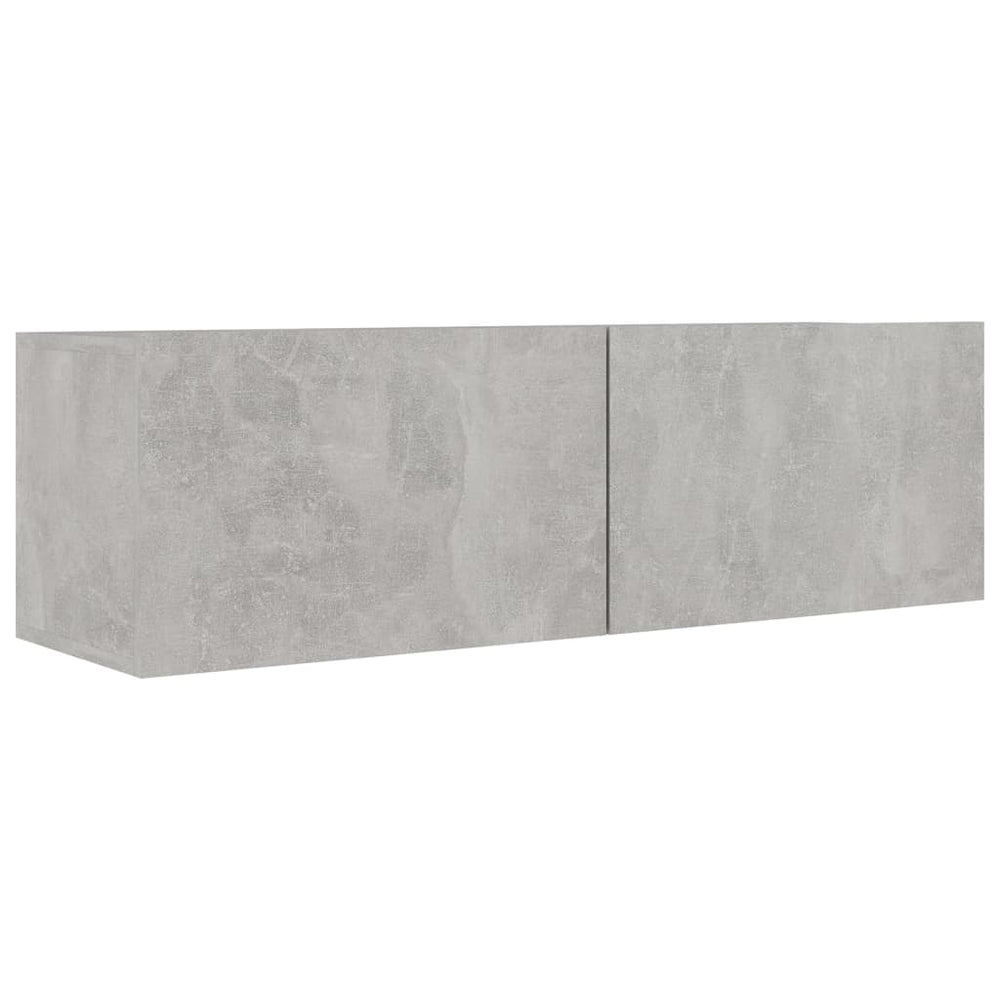 Tv-meubelen 4 st 100x30x30 cm spaanplaat betongrijs MeubelReus
