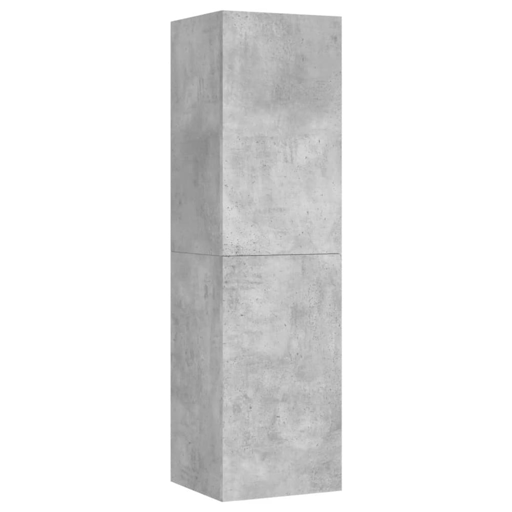 Tv-meubelen 4 st 30,5x30x110 cm spaanplaat betongrijs MeubelReus
